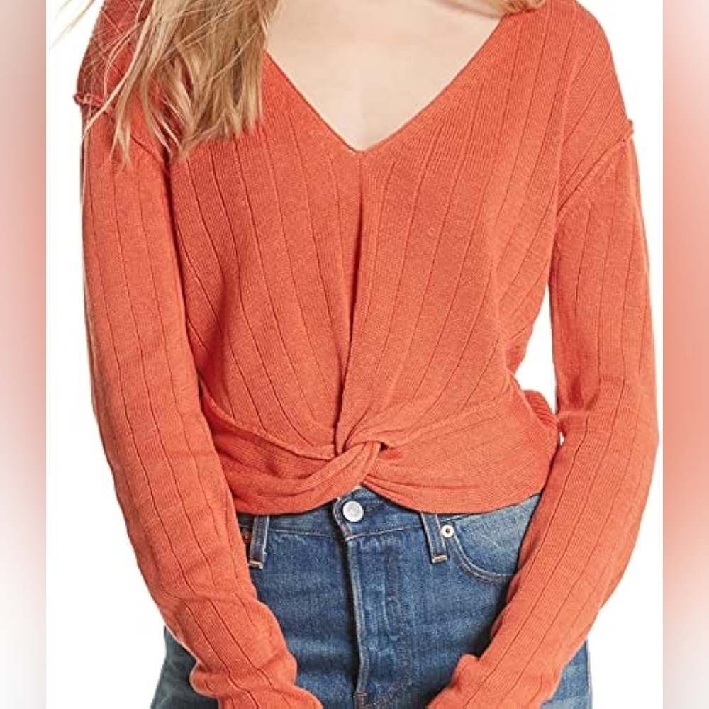 Free People Got Me Twisted Top Size Medium